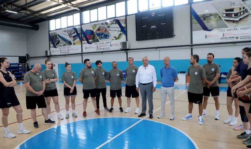 Turgutlu Belediyesi kadın basketbol takımı süper lig mesaisine başladı