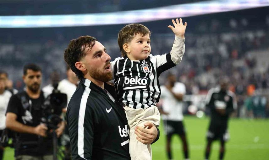 Beşiktaş'ın kaptanı orkun kökçü, ligde ikinci golünü attı