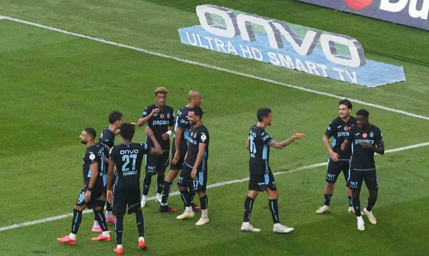 Trabzonspor'un etkileyici ilk yarısı: Samsunspor: 0 - 3