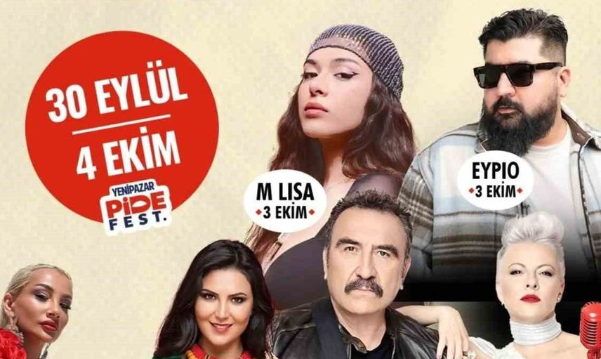 Yenipazar pide festivali müzik ve lezzet dolu günler sunacak