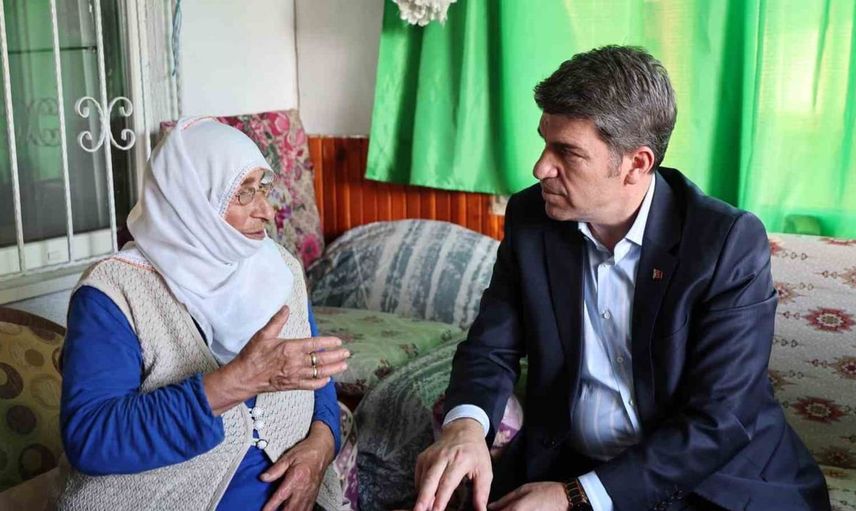 Fedakar anne çocuklarıyla birlikte devlet desteğini hissetti
