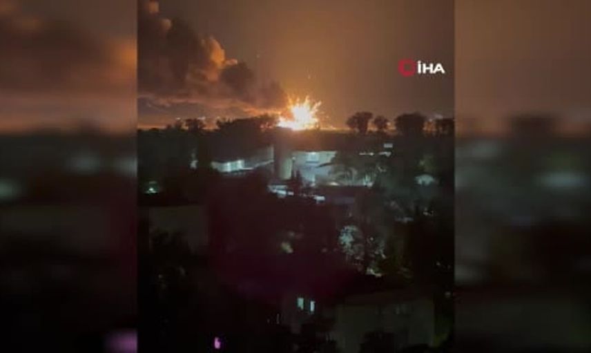 Ukrayna güçlerinden Rus petrol rafinerisine İHA saldırısı: Yangın çıktı