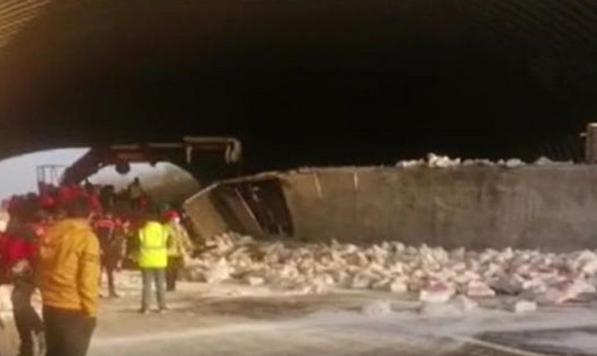 Edirne İstikametinde Kaza: 1 Yaralı