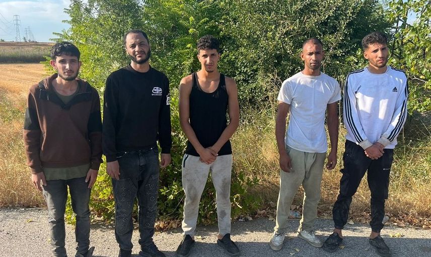 Edirne'de 24 Düzensiz Göçmen Yakalandı
