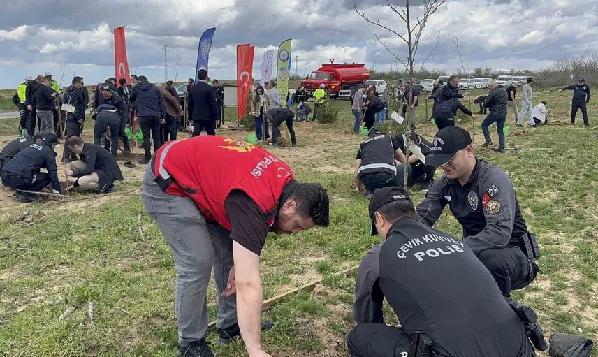 Edirne'de Anlamlı Vefa: Polis Şehitleri Hatıra Ormanı Açıldı