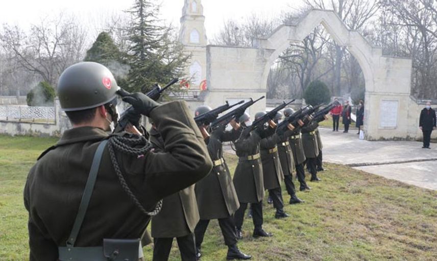 Edirne’de Balkan Savaşı Şehitleri 109. Yıl Dönümünde Anıldı