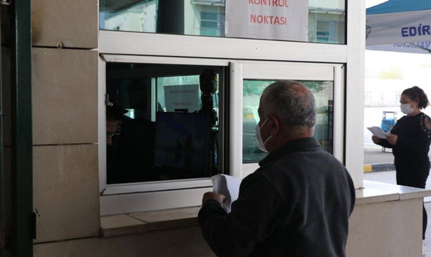 Edirne'de ‘PCR Testi İbraz Etme Zorunluluğu’ Başladı