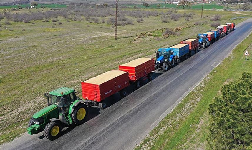 Edirne’deki Üreticiler Depolarında Kalan Çeltikleri TMO'ne Getirmeye Başladı