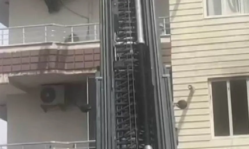 Diyarbakır'da apartman yangınında çocuklar itfaiye tarafından kurtarıldı