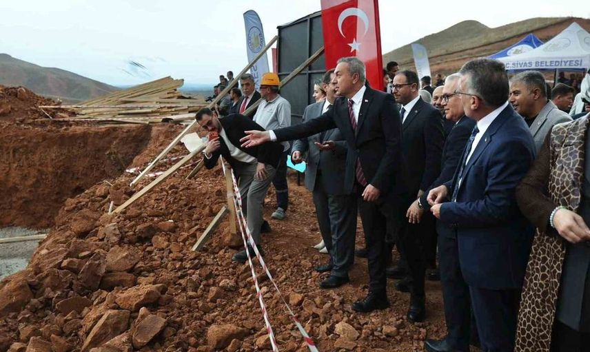 Sivas’ta katı atık yönetiminde tarihi adım: 636 milyon TL’lik yatırımın temeli atıldı