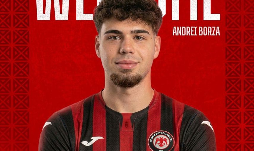 Çorum FK, Andrei Borza ile 4+1 yıllık sözleşme imzaladı