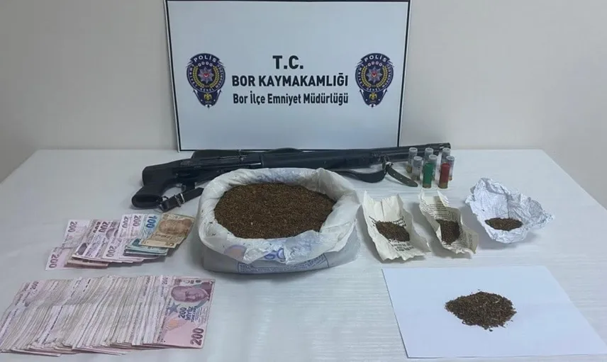 Bor'da düzenlenen uyuşturucu operasyonunda 1 kişi tutuklandı