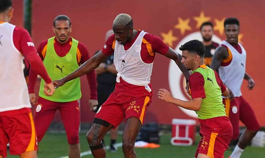 Galatasaray, Göztepe karşılaşması için idmanlara başladı