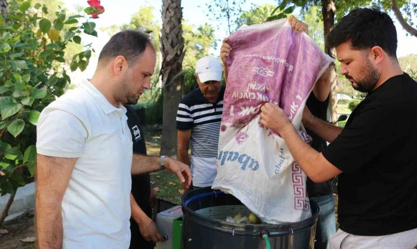 Antalya'dan Kemerli çiftçilere ceviz hasadında önemli destek