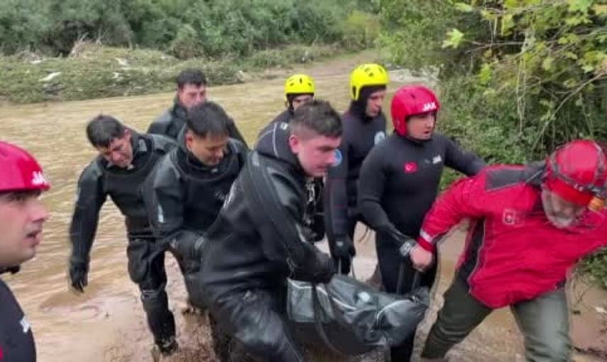 Kocaeli'de sel felaketinde kaybolan kişiye ulaşıldı