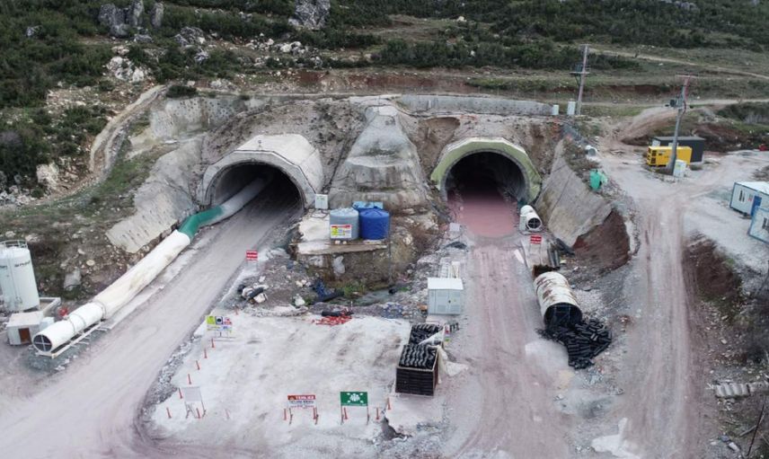 Ege ile Akdeniz arası 15 dakika olacak: Honaz Tüneli bugün açılıyor