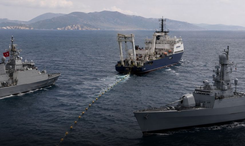 Ege’de Kritik Alarm: Türk Donanması Ocean Link Gemisini Uyardı