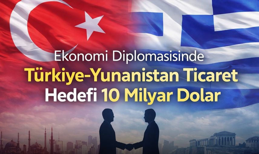 Ekonomi Diplomasisinde Türkiye-Yunanistan Ticaret Hedefi 10 Milyar Dolar