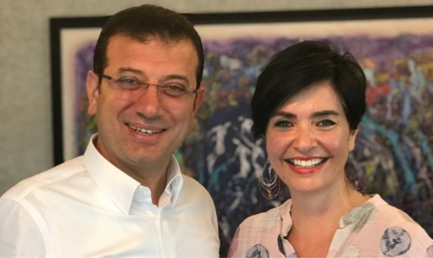 Ekrem İmamoğlu'ndan Özlem Gürses'e destek