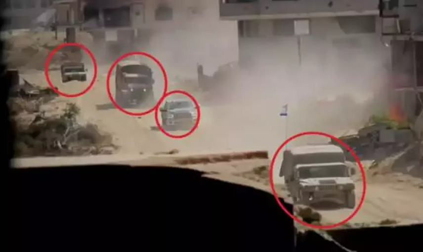 El Kassam Tugayları'ndan İsrail Konvoyuna Pusu: Gazze'de Çatışmalar 349. Gününde