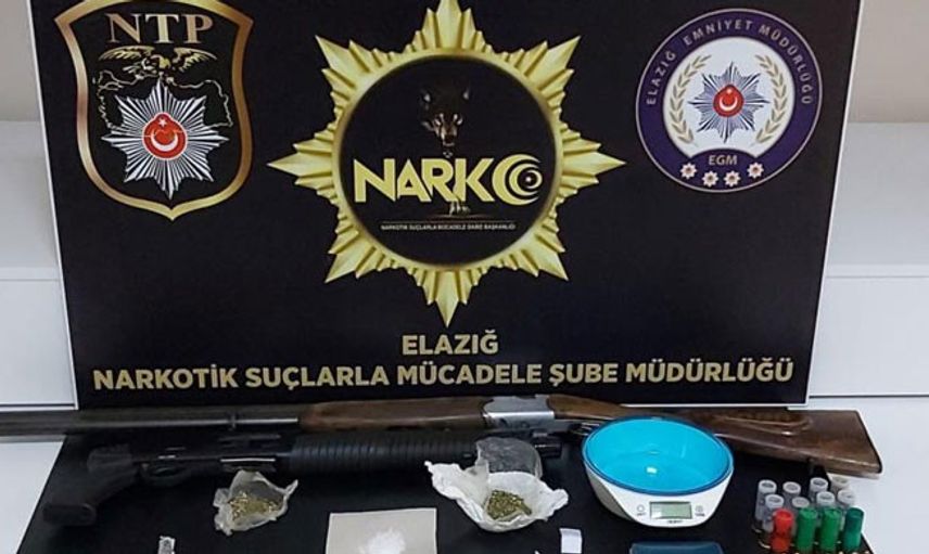 Elazığ'da Uyuşturucu Operasyonu: 4 Tutuklama