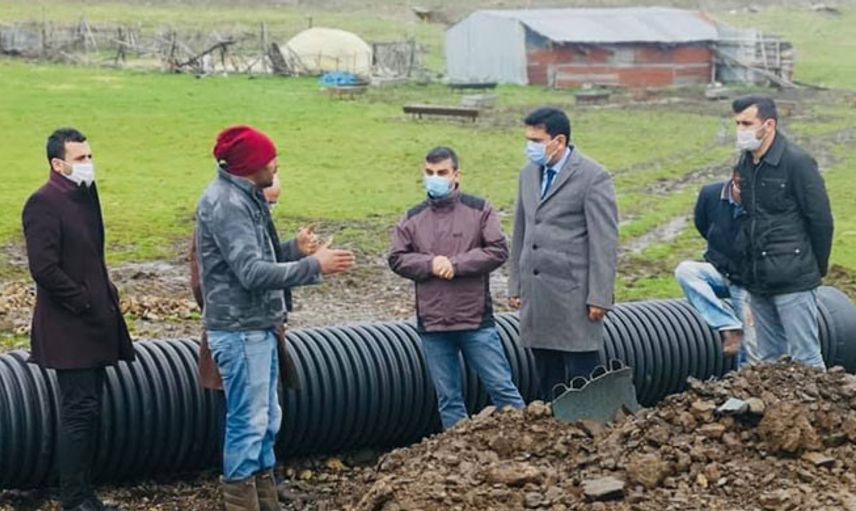 Elazığ'da Yağıştan Etkilenen Bölgeler İncelendi