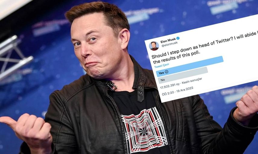 Elon Musk’tan çok konuşulacak anket: Twitter başkanlığından istifa etmeli miyim? Sonuçları belli oldu