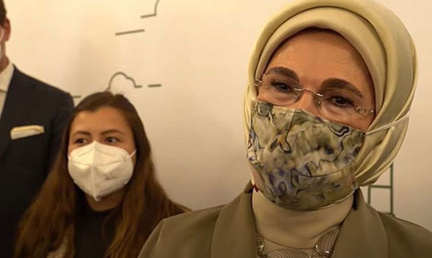 Emine Erdoğan, 'Atık Alanında Akıllı Şehirler Küresel Şampiyonu Ödül Töreninde Konuştu