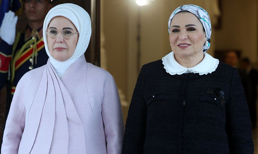 Emine Erdoğan Gazzeli yetim ve öksüz çocukları yalnız bırakmadı!