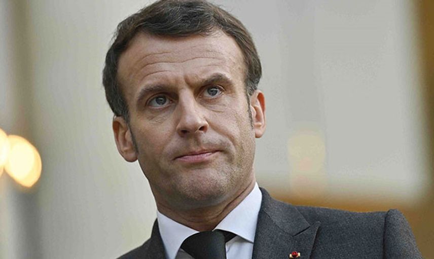 Emmanuel Macron Filistin'i Kınadı