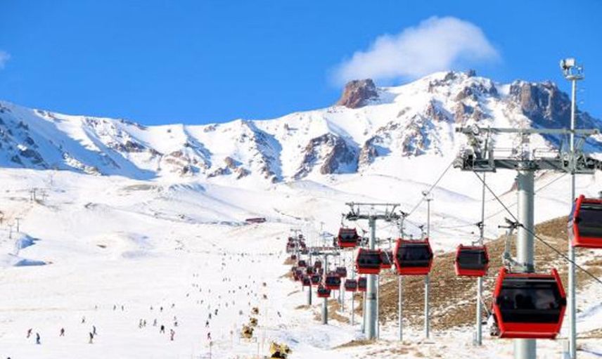 Erciyes'te Kar Kalınlığı 1,5 Metreyi Aştı