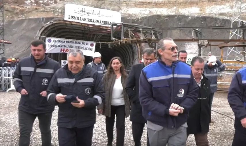 Erdal Beşikçioğlu'ndan madencilere destek