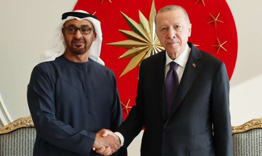 Erdoğan Al Nahyan'la telefonda görüştü