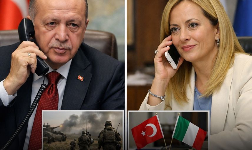 Erdoğan-Meloni Telefon Görüşmesi: Bölgesel Gerilim ve Türkiye-İtalya İş Birliği Gündemde
