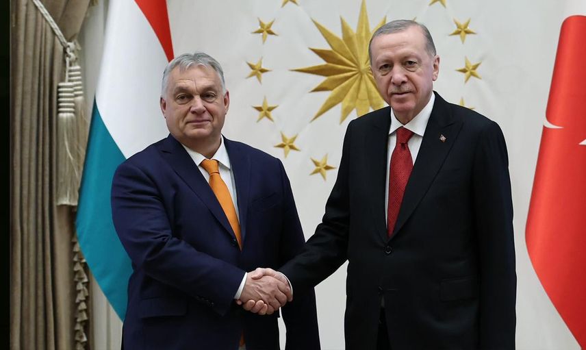 Erdoğan, Orban ile görüştü