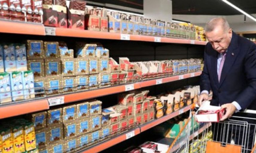 Erdoğan'dan Tarım Kooperatiflerine Destek Amaçlı Market Alışverişi