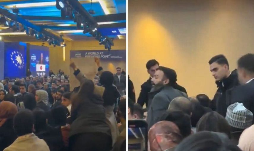 Erdoğan'ı protesto eden 9 kişi gözaltına alındı