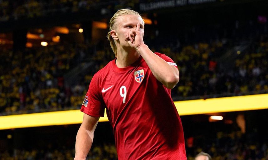 Erling Haaland İsveç ile oynadıkları maçta eski Beşiktaşlı Alexander Milosevic'in kendisine küfür edip ayağını kırmakla tehdit ettiğini açıkladı
