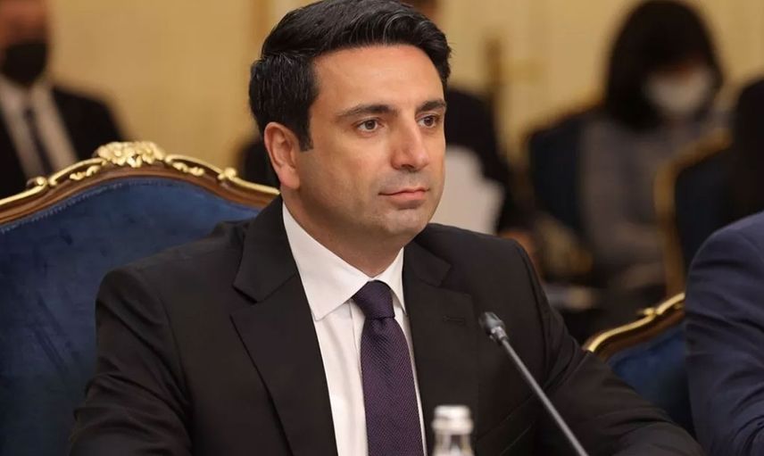 Ermenistan Meclis Başkanı Alen Simonyan Dağlık Karabağ Savaşı İle İlgili Rus Gazetecinin Sorularını Yanıtladı!