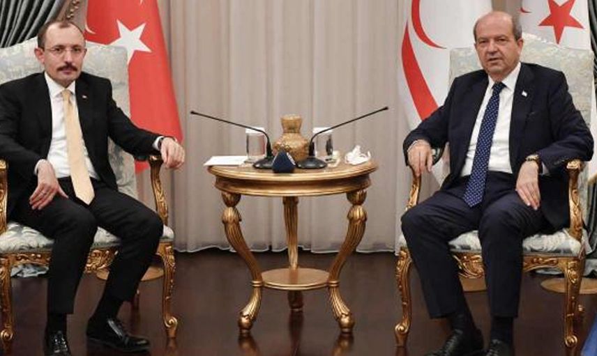 Ersin Tatar, Ticaret Bakanı Muş'la Bir Araya Geldi