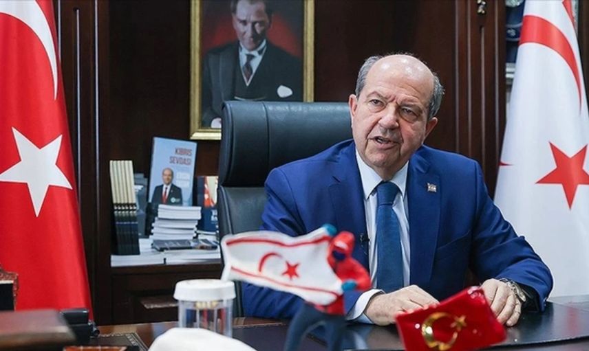 Ersin Tatar: “Gazze ortada, tek garantimiz Türkiye!”