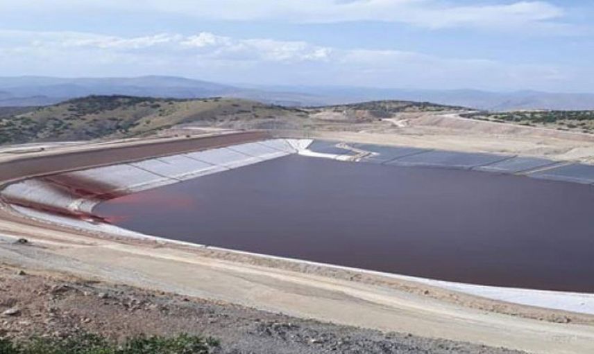 Erzincan'da çevre kirliliğine neden olan altın madeninin faaliyeti durduruldu