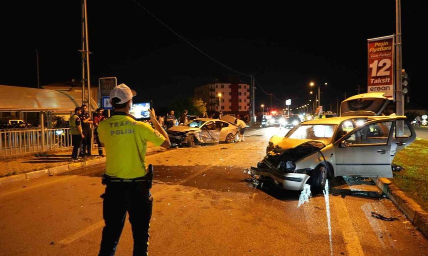 Erzincan'da haziran ayında 184 kişi trafik kazalarında yaralandı