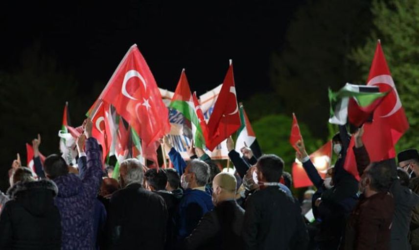 Erzincan’da İsrail'in Mescid-İ Aksa Saldırıları Protesto Edildi
