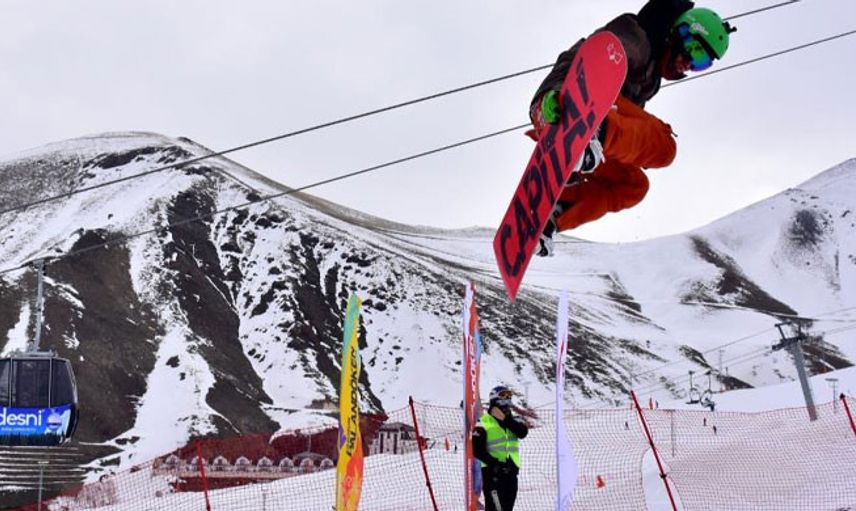 Erzurum Palandöken’de Adrenalin Zirvede