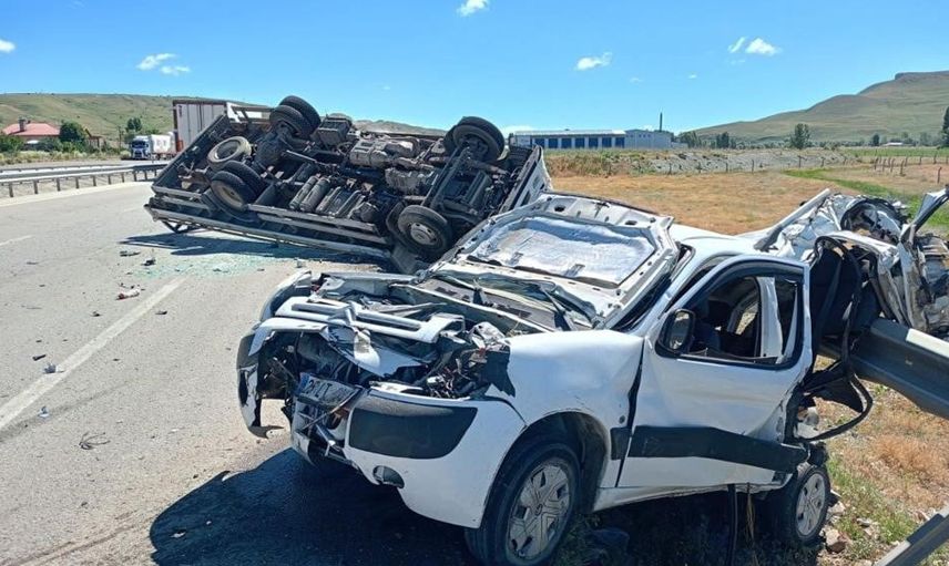 Erzurum'da altı ayda 745 ölümlü-yaralamalı trafik kazası
