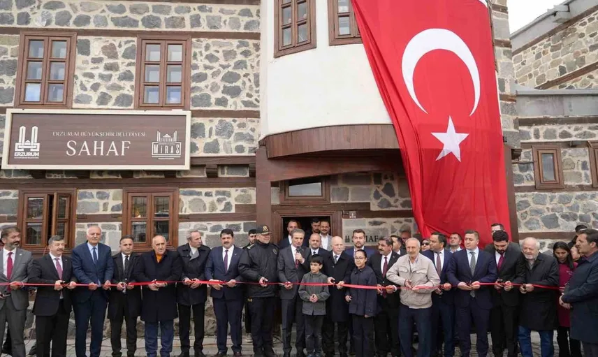 Erzurum'da Tarih Konak Sahafı Açıldı