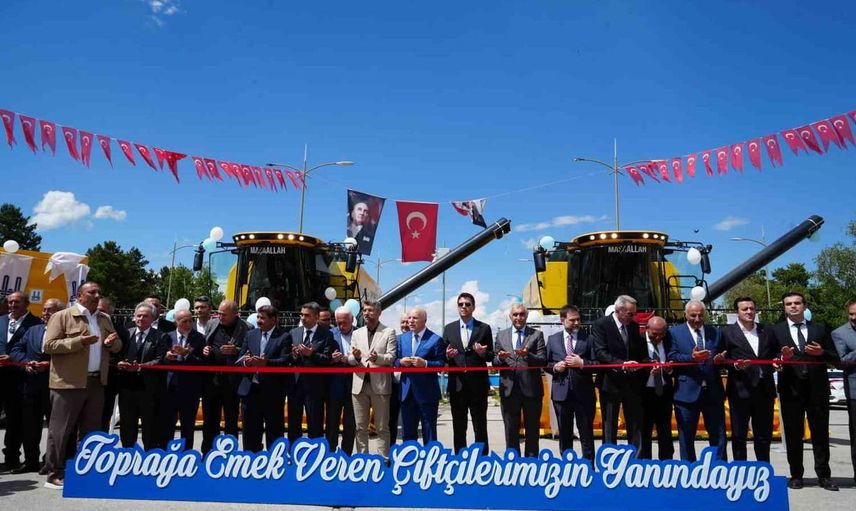 Erzurum'da Tarım Makineleri Parkı'na Yeni Ekipmanlar Eklendi