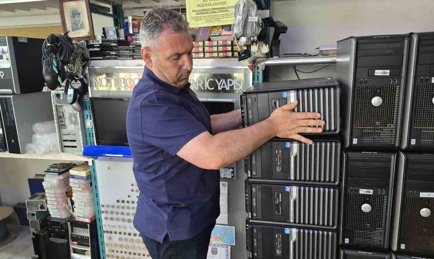 Eski bilgisayarlar yenilenerek farklı alanlarda ihtiyaç karşılamayı sürdürüyor