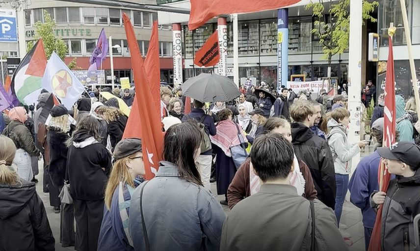 Eurovision Finali Öncesi Viyana’da İsrail Protestosu
